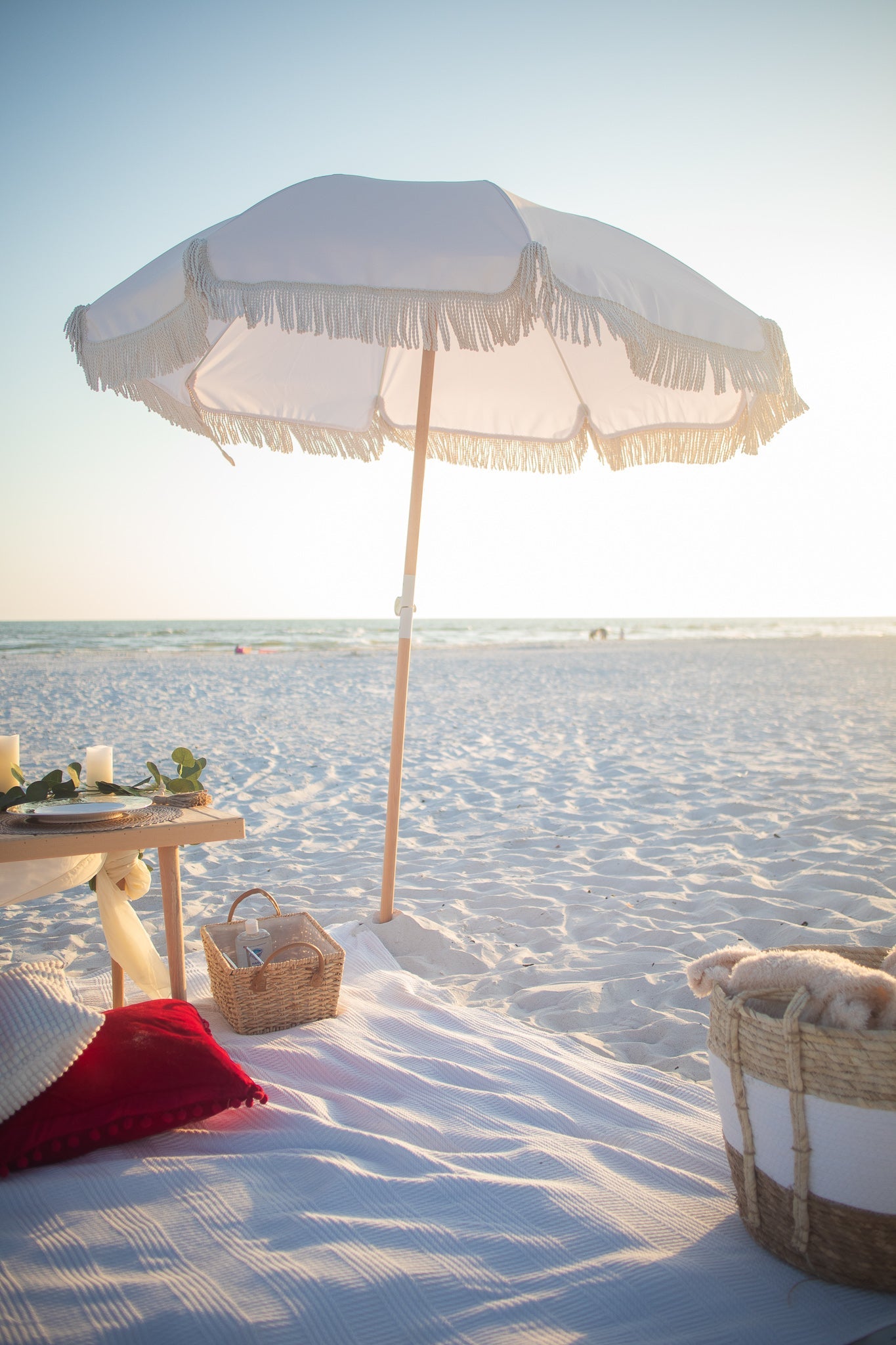 picnic boho umbrella