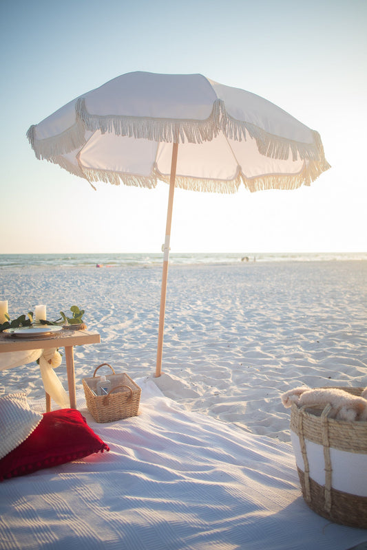 picnic boho umbrella