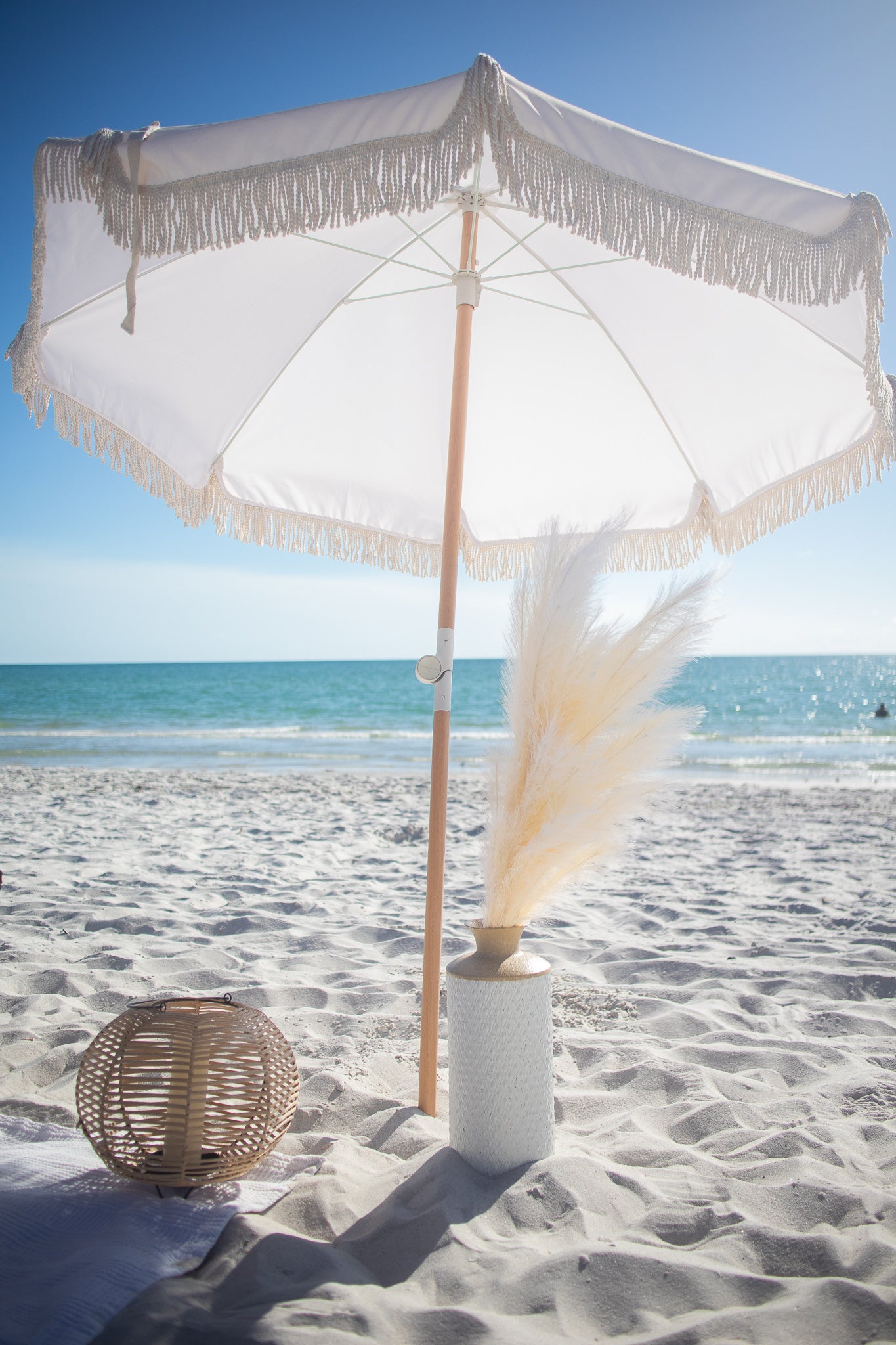 Large Boho Umbrella